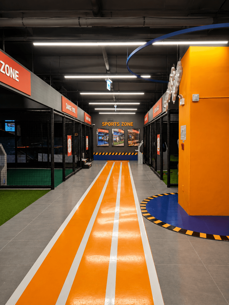 Gyeongju indoor sports activity zone for kids on a rainy day