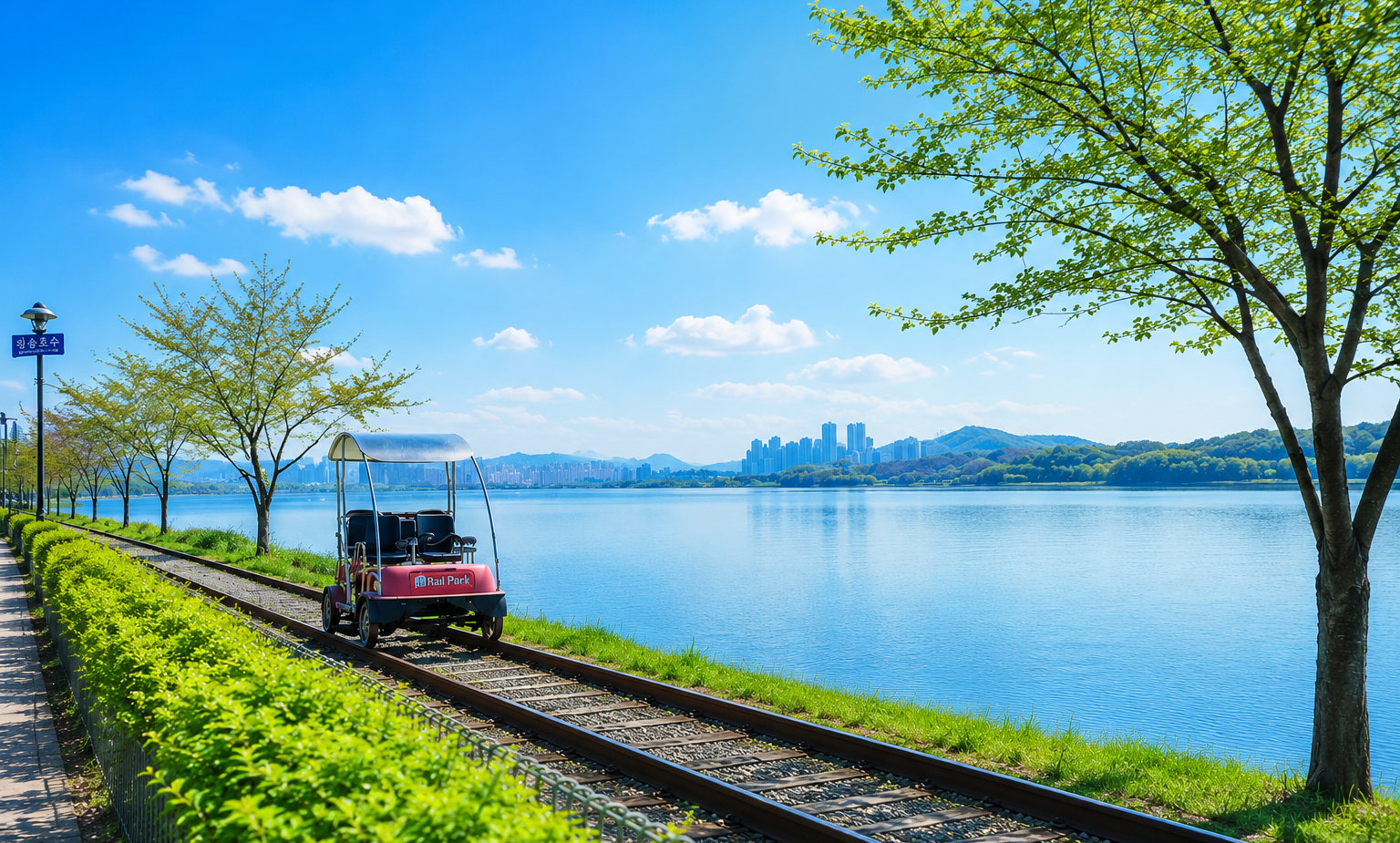 Uiwang 4-Person Rail Bike: A Fun Family Day Trip from Seoul